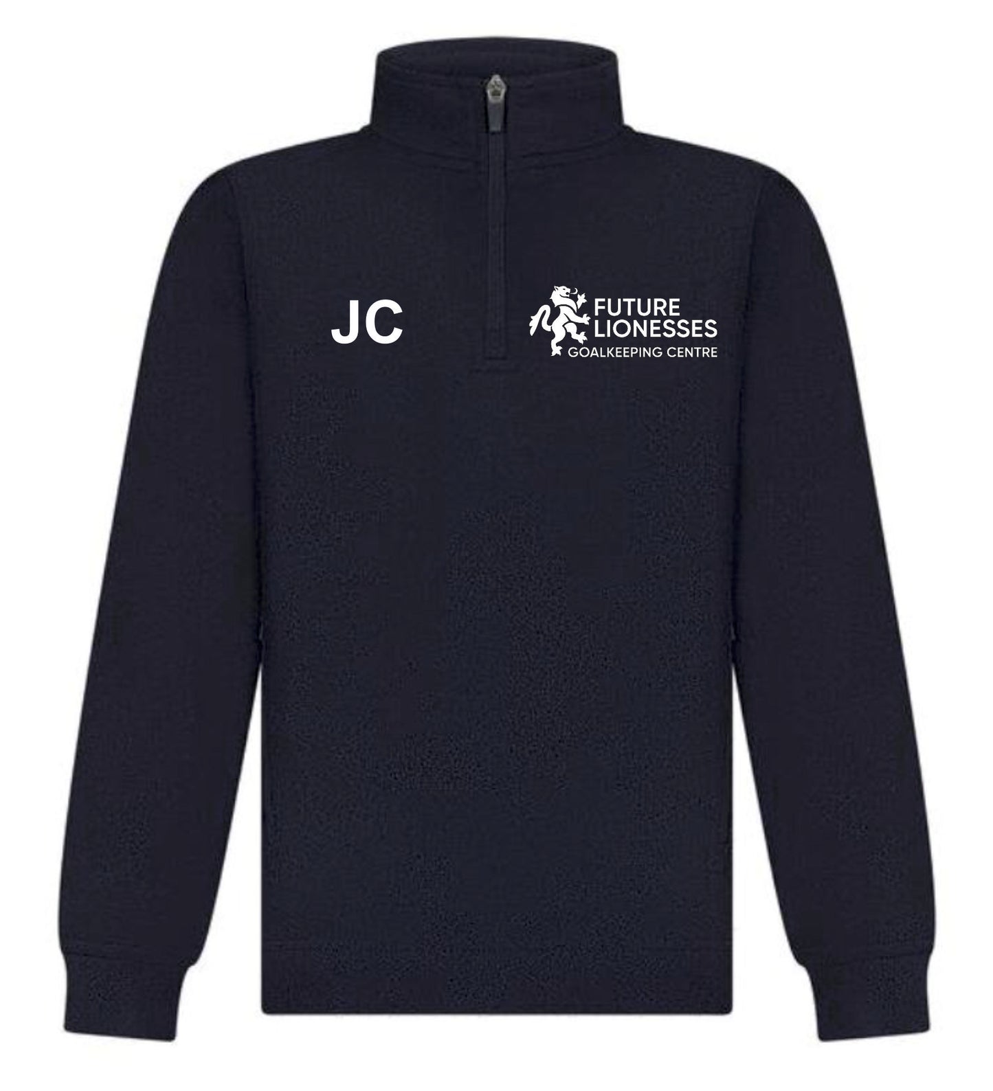 Navy 1/4 Zip Tracksuit Top